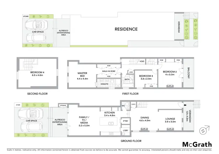 Floorplan of Homely house listing, 171A Windsor Street, Paddington NSW 2021