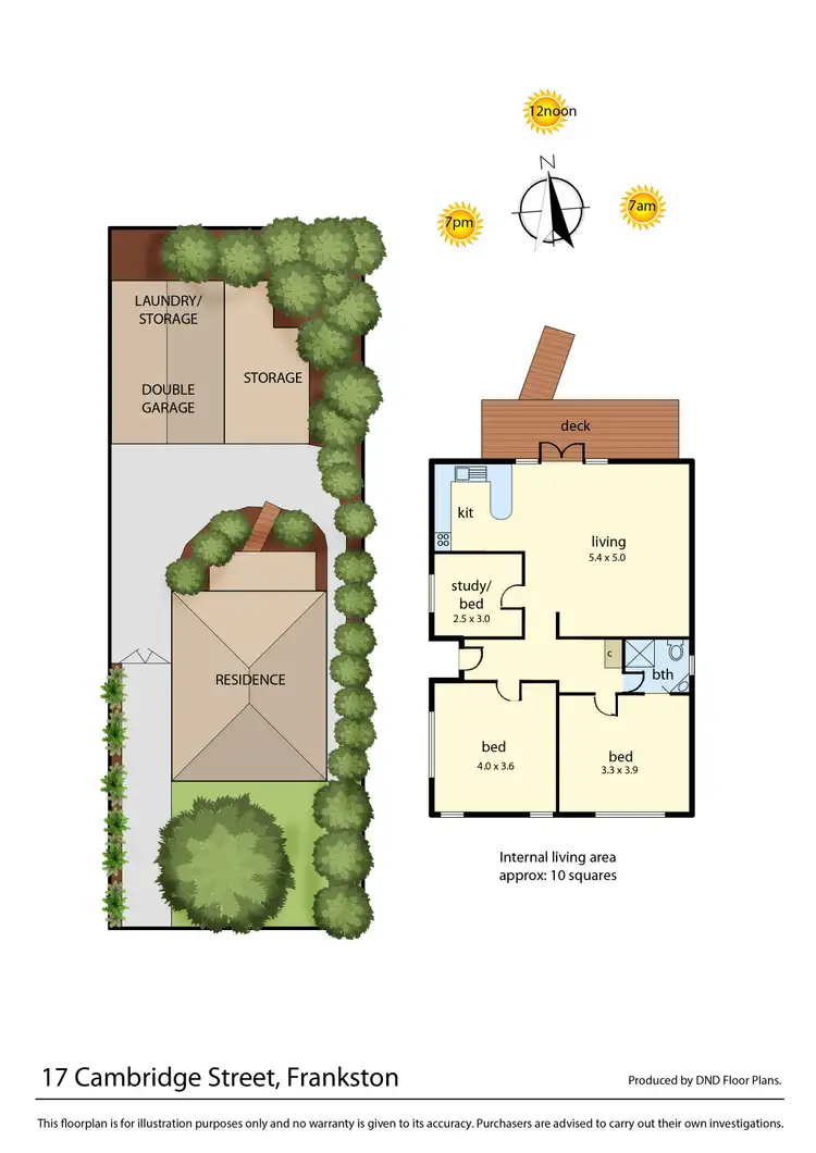 Floorplan of Homely house listing, 17 Cambridge Street, Frankston VIC 3199