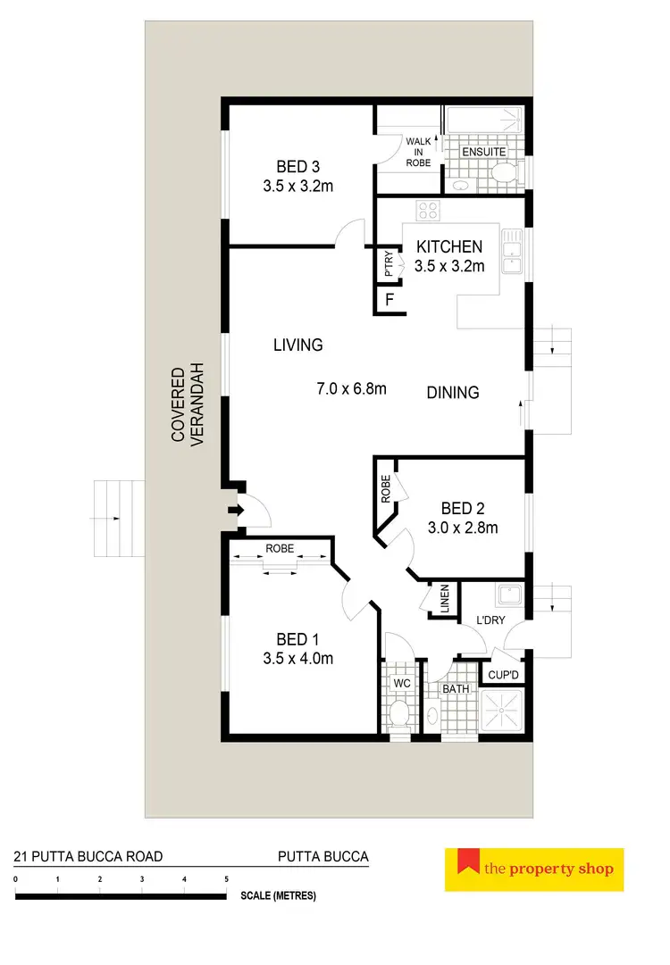 Floorplan of Homely rural property listing, 21 Putta Bucca Road, Mudgee NSW 2850