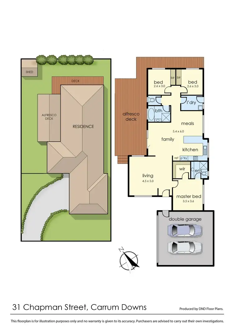 Floorplan of Homely house listing, 31 Chapman Street, Carrum Downs VIC 3201