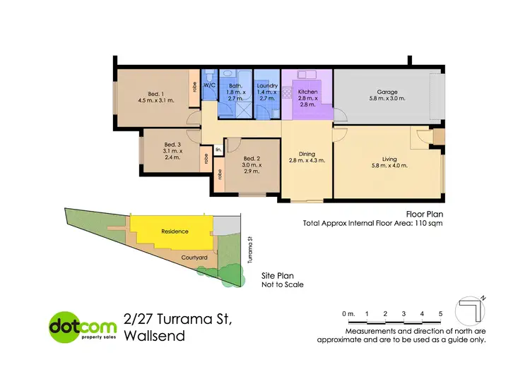 Floorplan of Homely villa listing, 2/27 Turrama Street, Wallsend NSW 2287