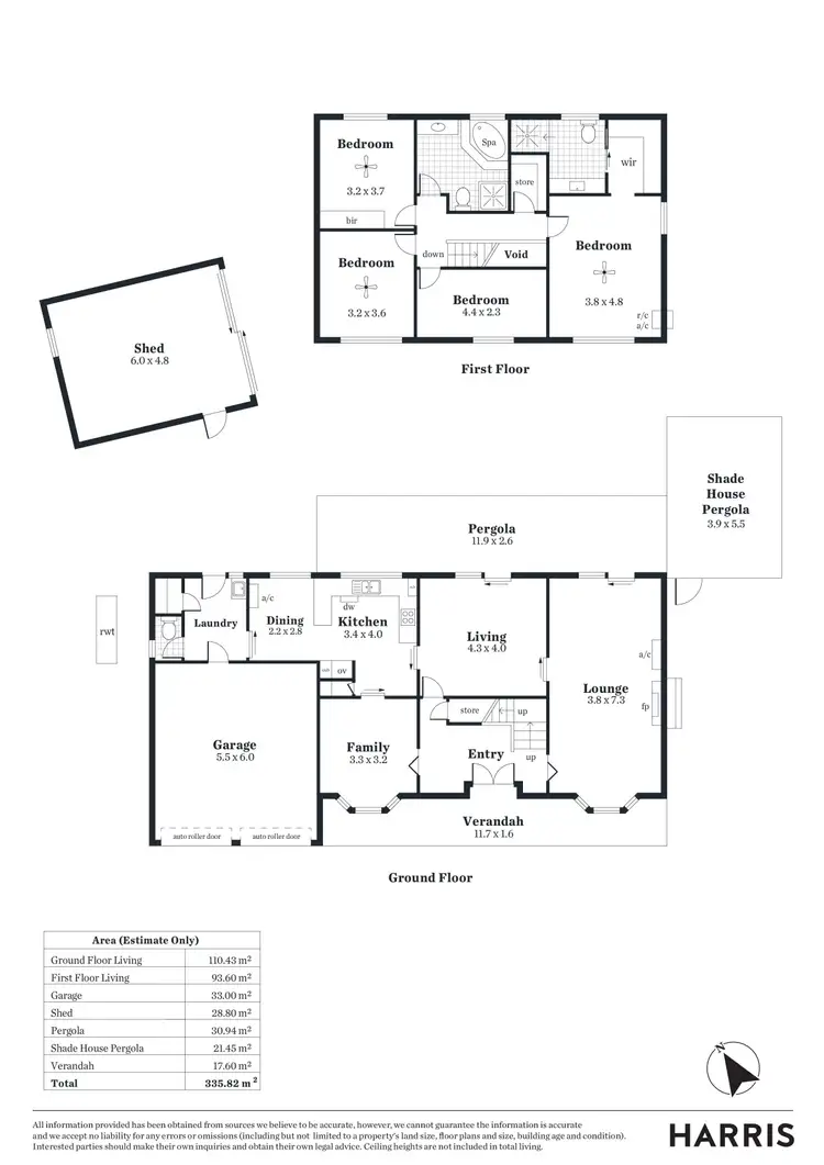 Floorplan of Homely house listing, 28 Elgin Way, Flagstaff Hill SA 5159