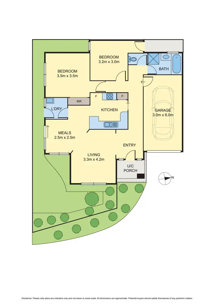 Floorplan of Homely unit listing, 10/63 Pine Street, Reservoir VIC 3073