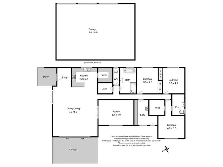 Floorplan of Homely house listing, 1 Wattlepod Court, Spreyton TAS 7310