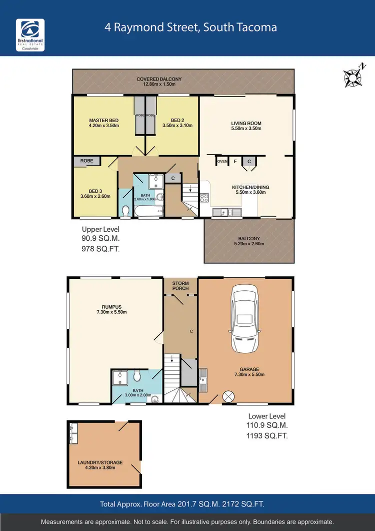 Floorplan of Homely house listing, 4 Raymond Street, Tacoma South NSW 2259