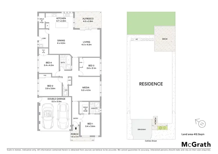 Floorplan of Homely house listing, 26 Callisto Street, Riverstone NSW 2765