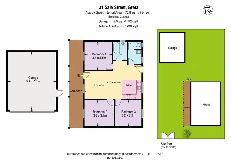 Floorplan of Homely house listing, 31 Sale Street, Greta NSW 2334