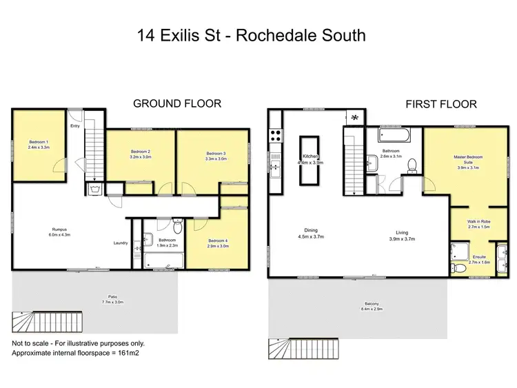 Floorplan of Homely house listing, 14 Exilis Street, Rochedale South QLD 4123
