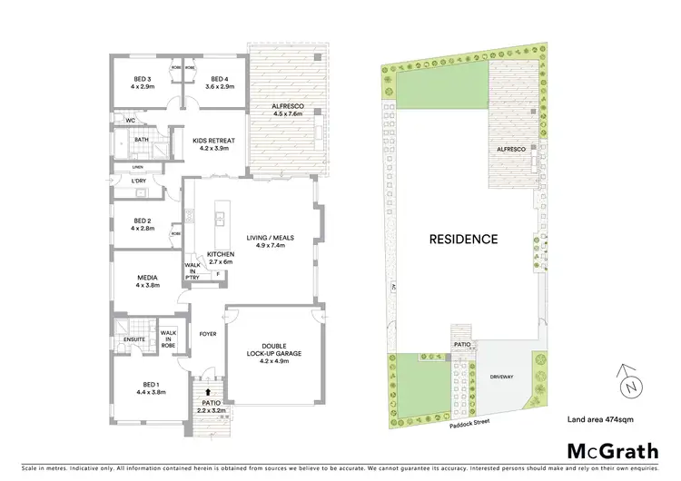 Floorplan of Homely house listing, 10 Paddock Street, The Ponds NSW 2769