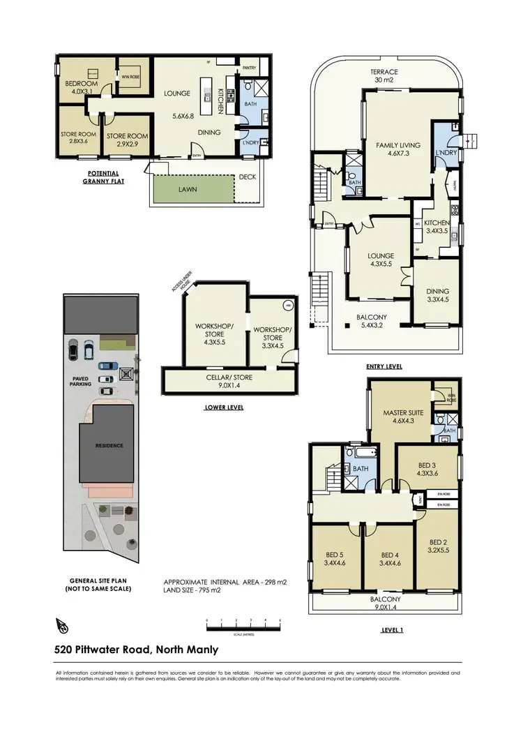 Floorplan of Homely house listing, 520 Pittwater Road, North Manly NSW 2100