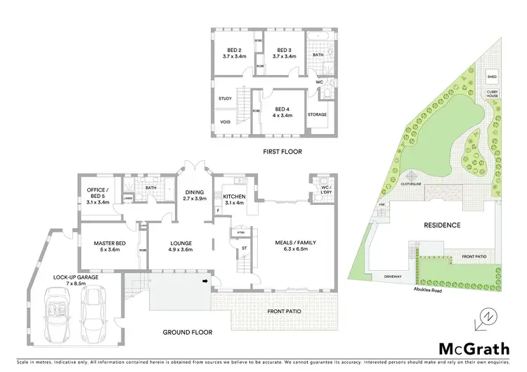 Floorplan of Homely house listing, 28 Abuklea Road, Epping NSW 2121