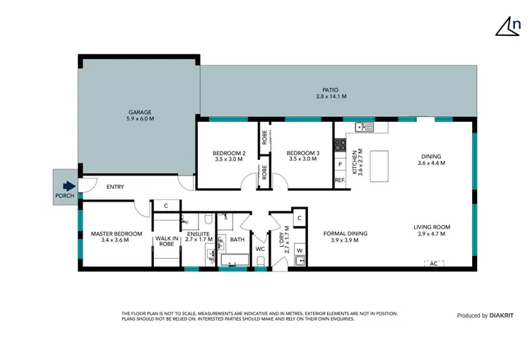 Floorplan of Homely house listing, 5 Cabarita Crescent, South Morang VIC 3752
