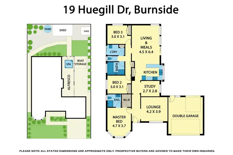 Floorplan of Homely house listing, 19 Huegill Drive, Burnside VIC 3023
