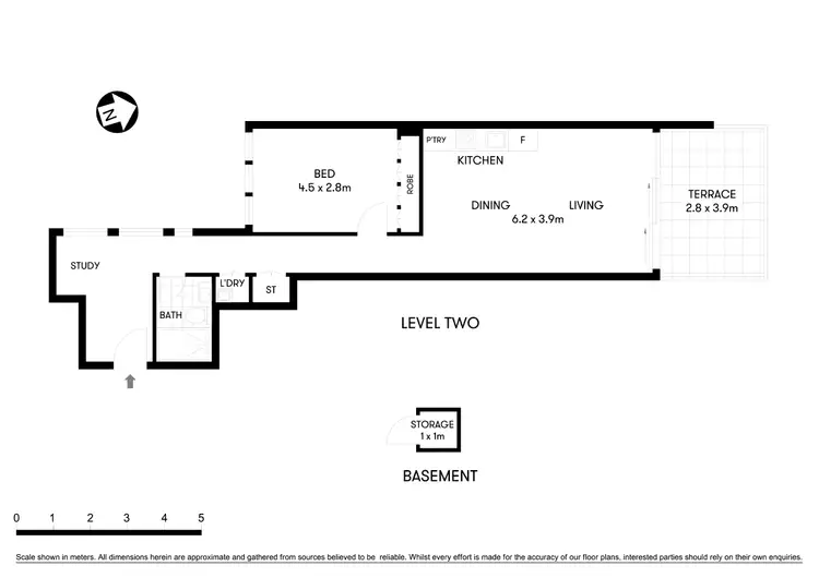 Floorplan of Homely apartment listing, 203/11 Grosvenor Lane, Neutral Bay NSW 2089