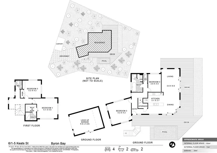 Floorplan of Homely house listing, 6/1-5 Keats Street, Byron Bay NSW 2481