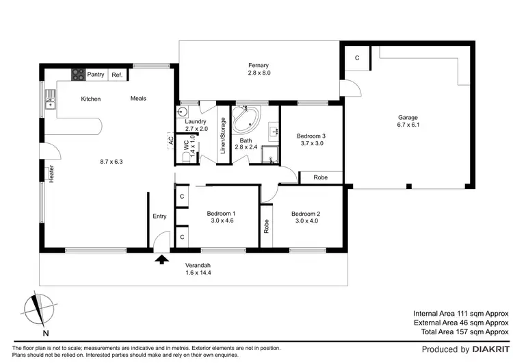 Floorplan of Homely house listing, 99 Sunset Strip, Ocean Grove VIC 3226