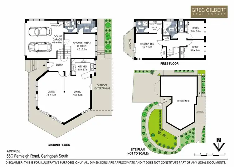 Floorplan of Homely house listing, 56c Fernleigh Road, Caringbah South NSW 2229