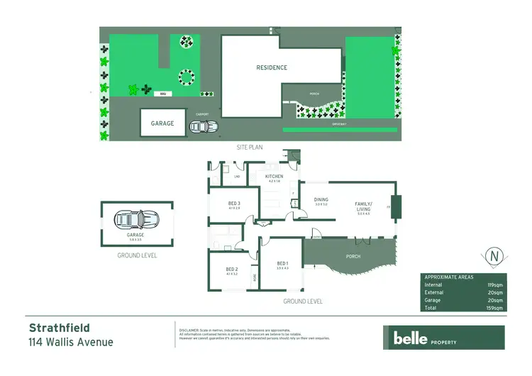 Floorplan of Homely house listing, 114 Wallis Avenue, Strathfield NSW 2135