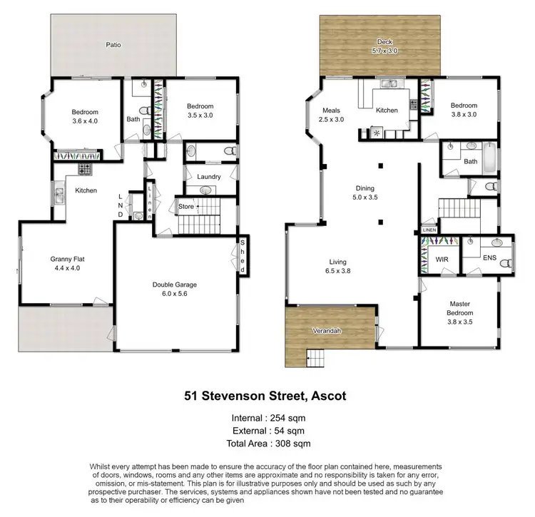 Floorplan of Homely house listing, 51 Stevenson Street, Ascot QLD 4007