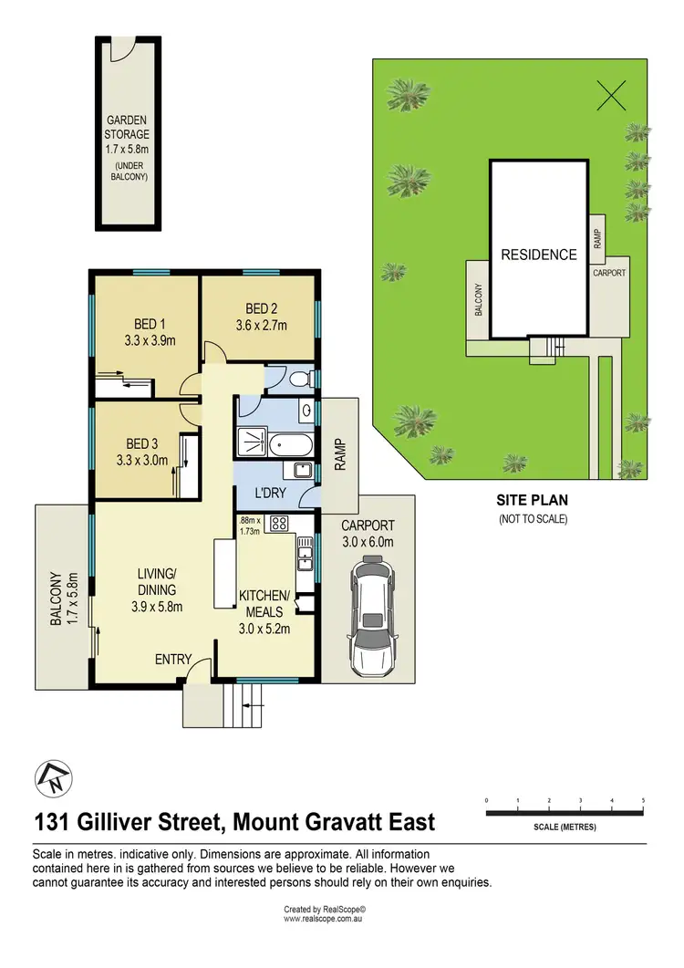 Floorplan of Homely house listing, 131 Gilliver Street, Mount Gravatt East QLD 4122