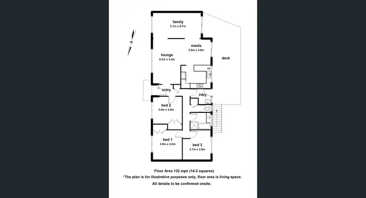 Floorplan of Homely house listing, 35 McNicol Road, Tecoma VIC 3160