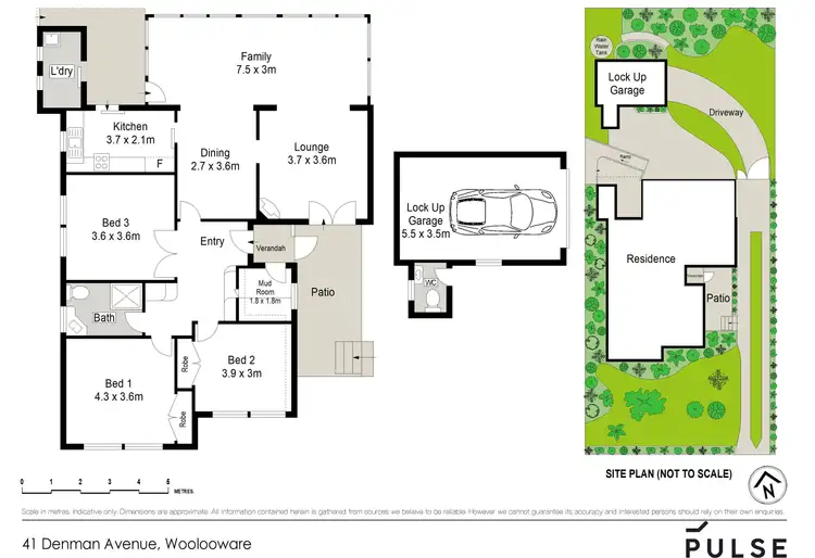 Floorplan of Homely house listing, 41 Denman Avenue, Woolooware NSW 2230