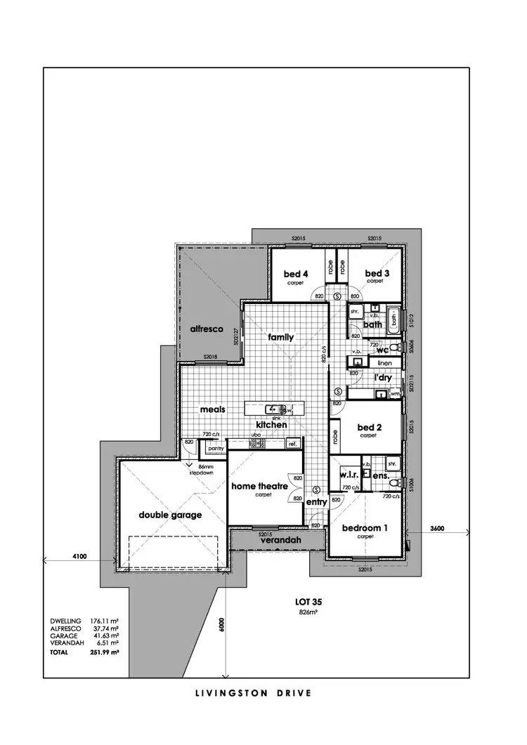Floorplan of Homely house listing, 18 Livingstone Drive, Gol Gol NSW 2738