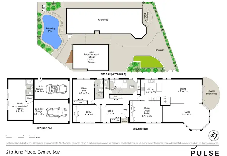 Floorplan of Homely house listing, 21A June Place, Gymea Bay NSW 2227