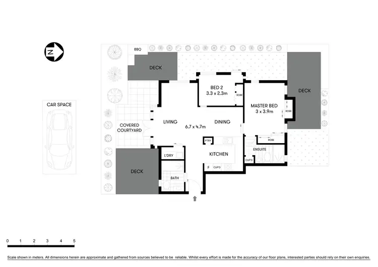 Floorplan of Homely apartment listing, 2/76 Merlin Street, Neutral Bay NSW 2089