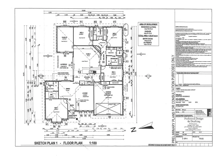 Floorplan of Homely house listing, 13 Kellett Drive, Mudgee NSW 2850