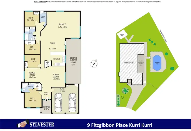 Floorplan of Homely house listing, 9 Fitzgibbon Place, Kurri Kurri NSW 2327