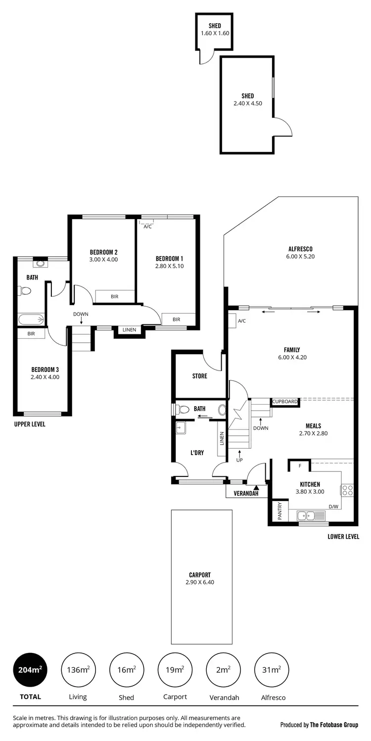 Floorplan of Homely house listing, 627A Portrush Road, Glen Osmond SA 5064
