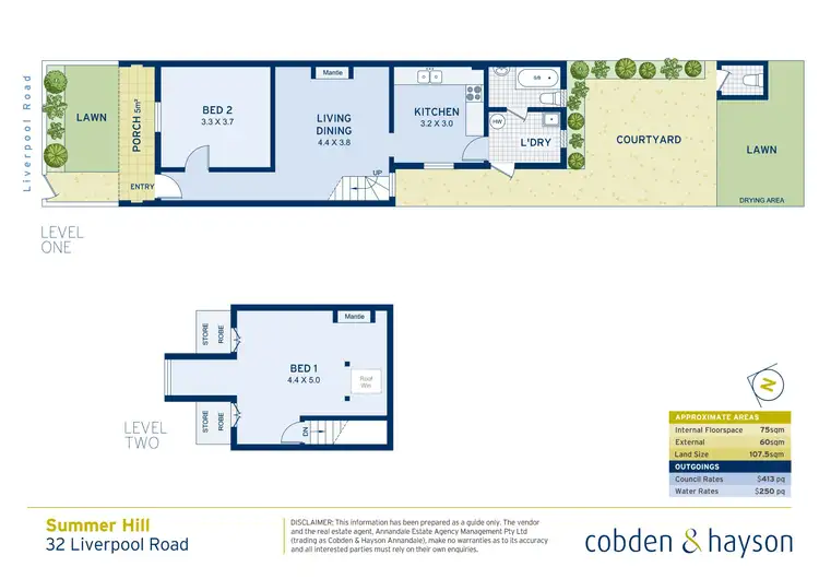 Floorplan of Homely house listing, 32 Liverpool Road, Summer Hill NSW 2130