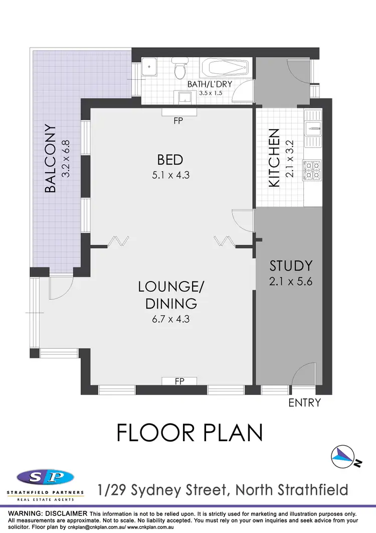 Floorplan of Homely block of units listing, 29 Sydney Street, North Strathfield NSW 2137