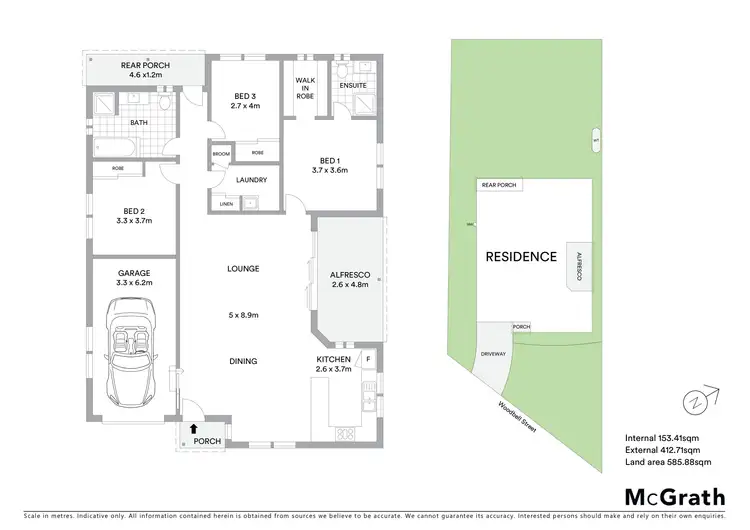 Floorplan of Homely house listing, 8 Woodbell Street, Nambucca Heads NSW 2448
