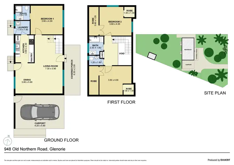 Floorplan of Homely house listing, 948 Old Northern Road, Glenorie NSW 2157