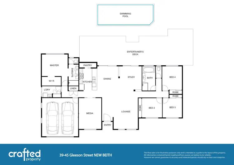 Floorplan of Homely house listing, 39-45 Gleeson Street, New Beith QLD 4124