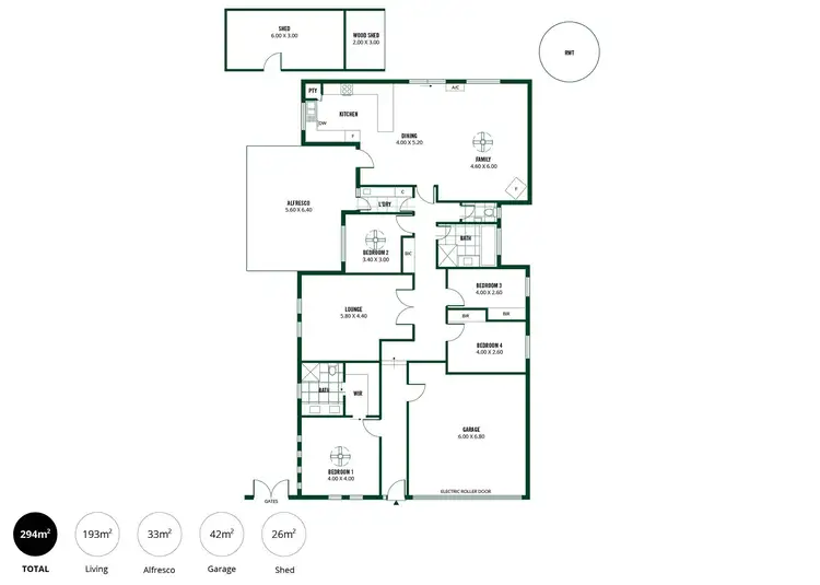 Floorplan of Homely house listing, 3 St Marks Drive, Woodside SA 5244