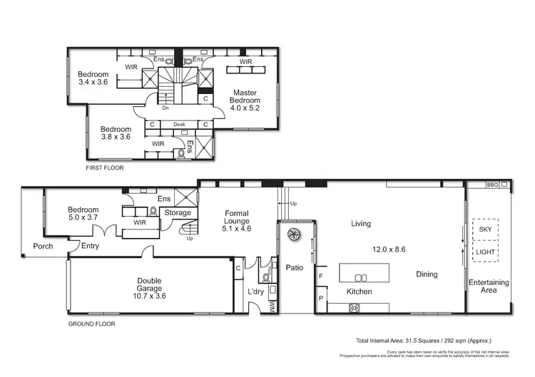 Floorplan of Homely house listing, 31A Moonee Street, Ascot Vale VIC 3032