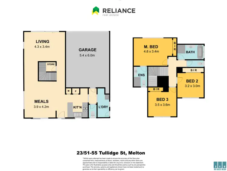 Floorplan of Homely unit listing, 23/51-55 Tullidge Street, Melton VIC 3337