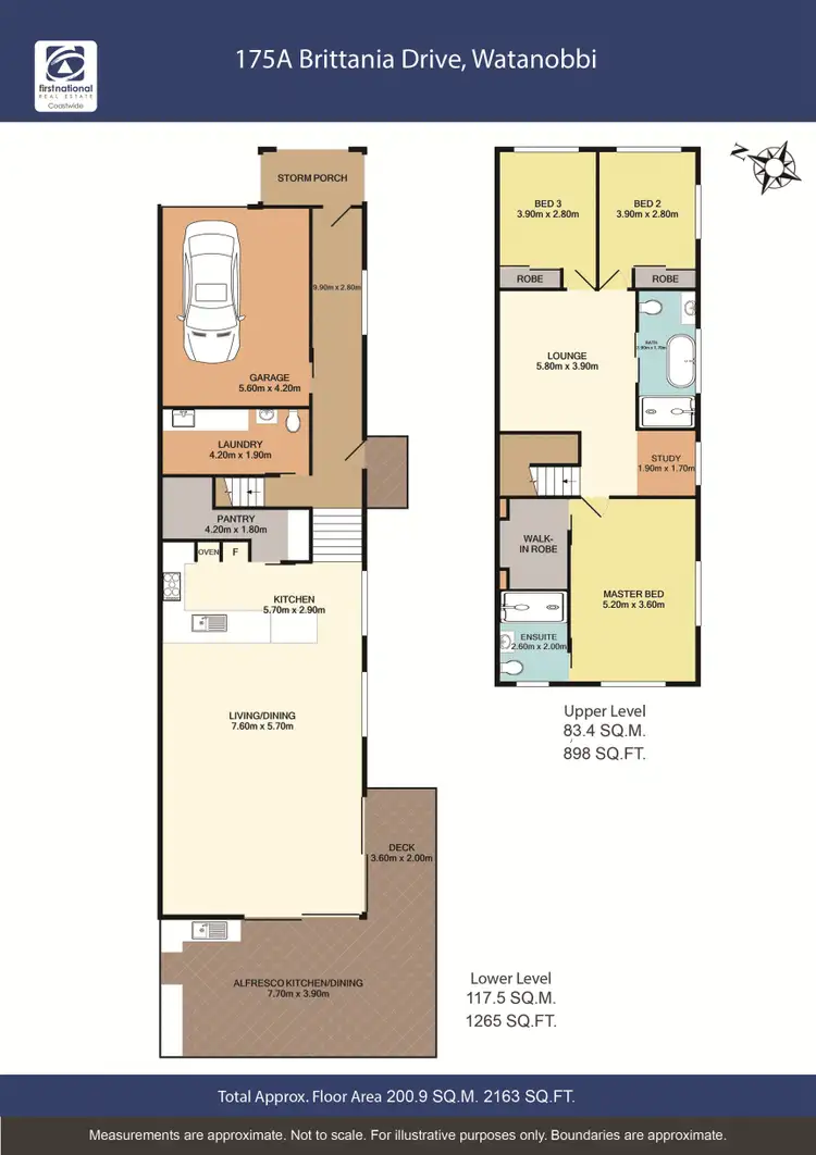 Floorplan of Homely semi-detached listing, 175A Brittania Drive, Watanobbi NSW 2259