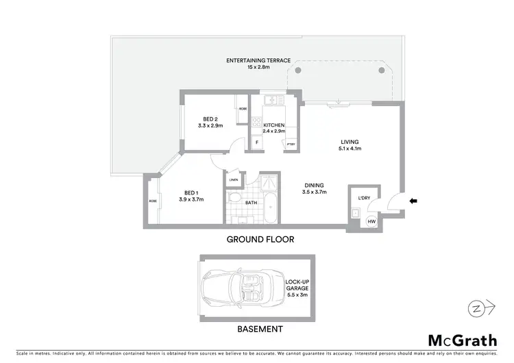 Floorplan of Homely apartment listing, 4/1 Avon Road, Dee Why NSW 2099