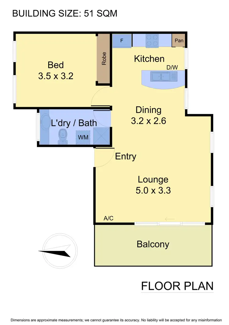 Floorplan of Homely apartment listing, 3/19 Bourke Street, Ringwood VIC 3134