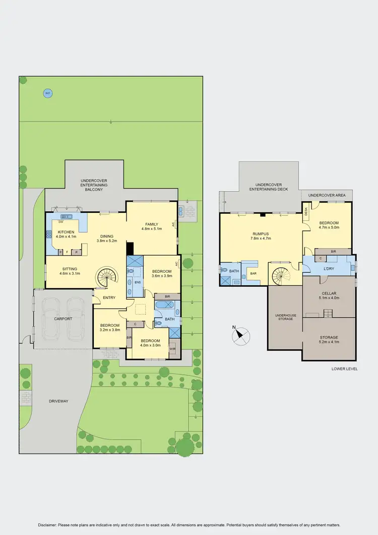 Floorplan of Homely house listing, 4 Watson Rise, Keilor VIC 3036