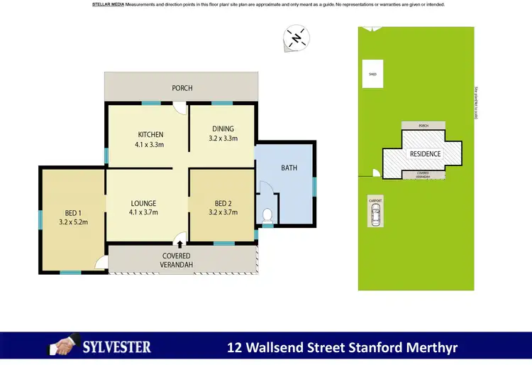 Floorplan of Homely house listing, 12 Wallsend Street, Stanford Merthyr NSW 2327