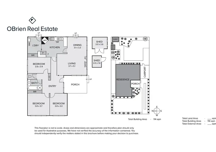 Floorplan of Homely house listing, 6 Lincoln Drive, Cheltenham VIC 3192