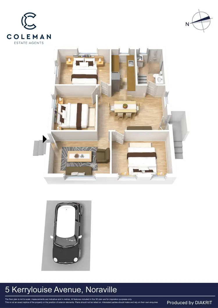 Floorplan of Homely house listing, 5 Kerrylouise Avenue, Noraville NSW 2263