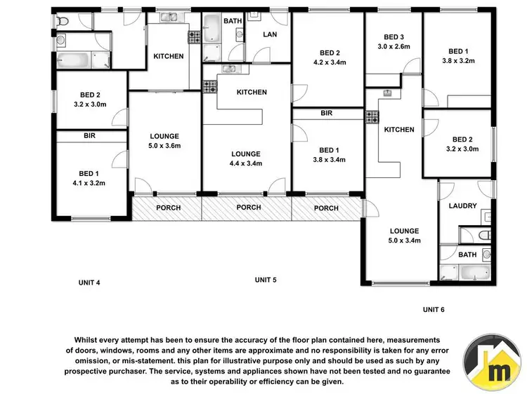 Floorplan of Homely block of units listing, 9 West Street, Mount Gambier SA 5290
