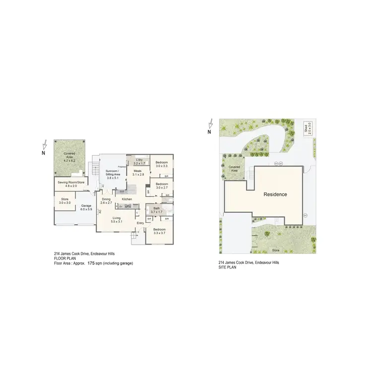 Floorplan of Homely house listing, 214 James Cook Drive, Endeavour Hills VIC 3802