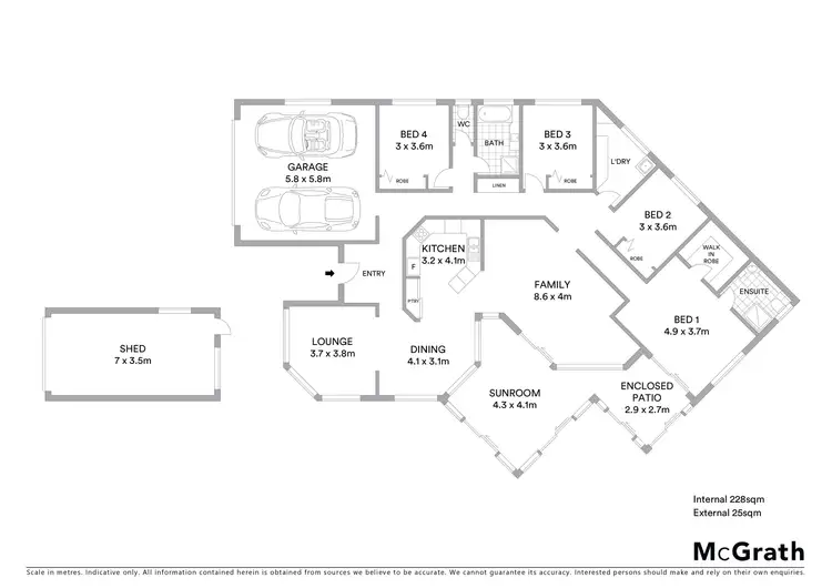 Floorplan of Homely house listing, 169 Hotspur Crescent, Little Mountain QLD 4551